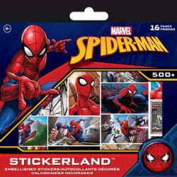AUTOCOLLANTS SPIDER-MAN - ALBUM DE 16 PAGES